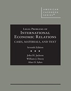 Legal problems of international economic relations : cases, materials, and text